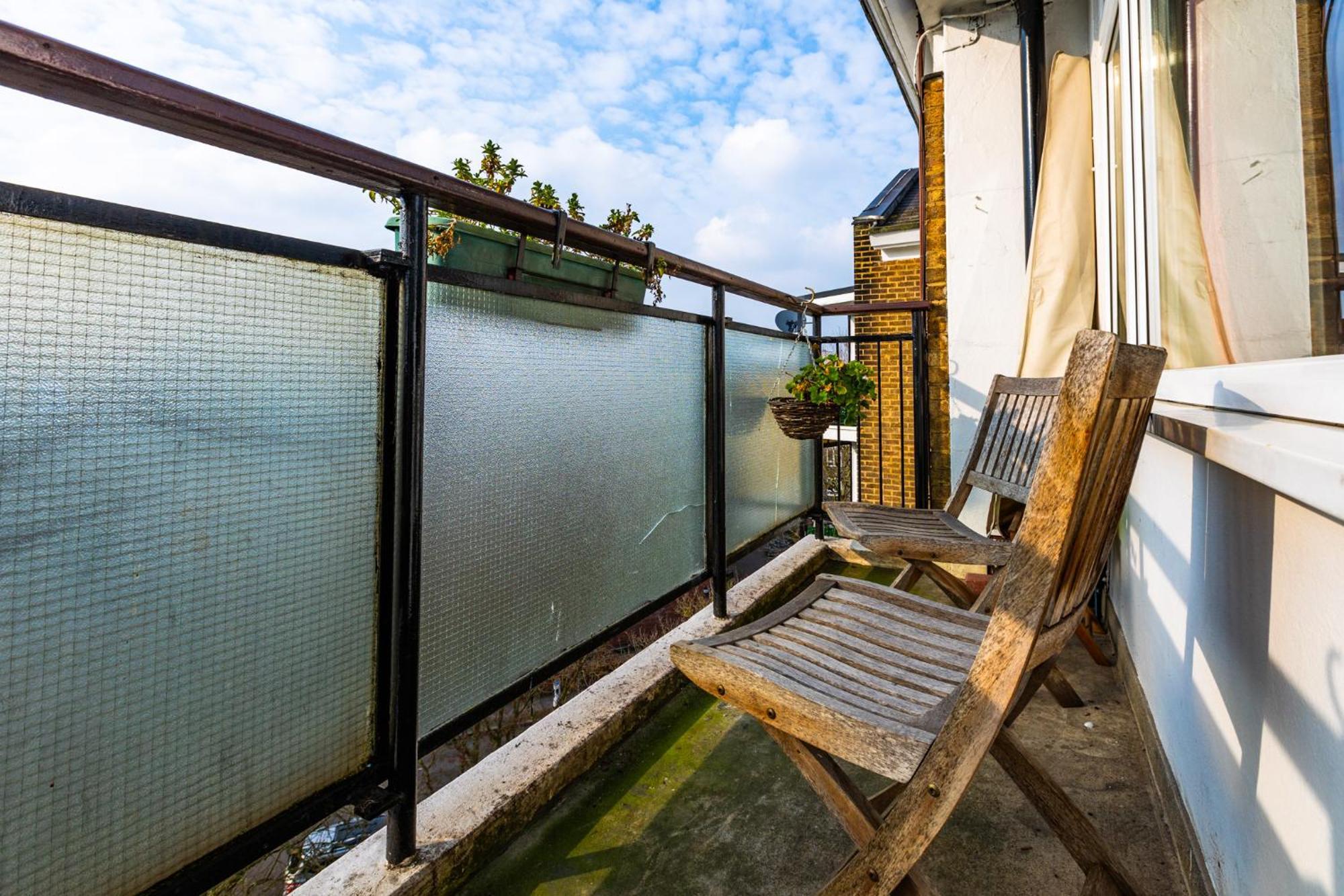 Appartement 2br Balcony, Battersea, 5min Clapham Junction St