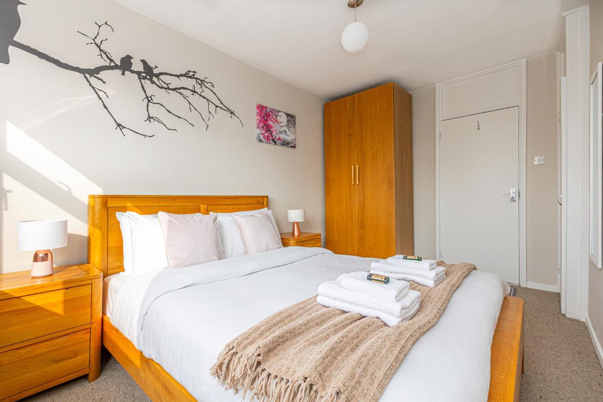 Appartement 2br Balcony, Battersea, 5min Clapham Junction St *