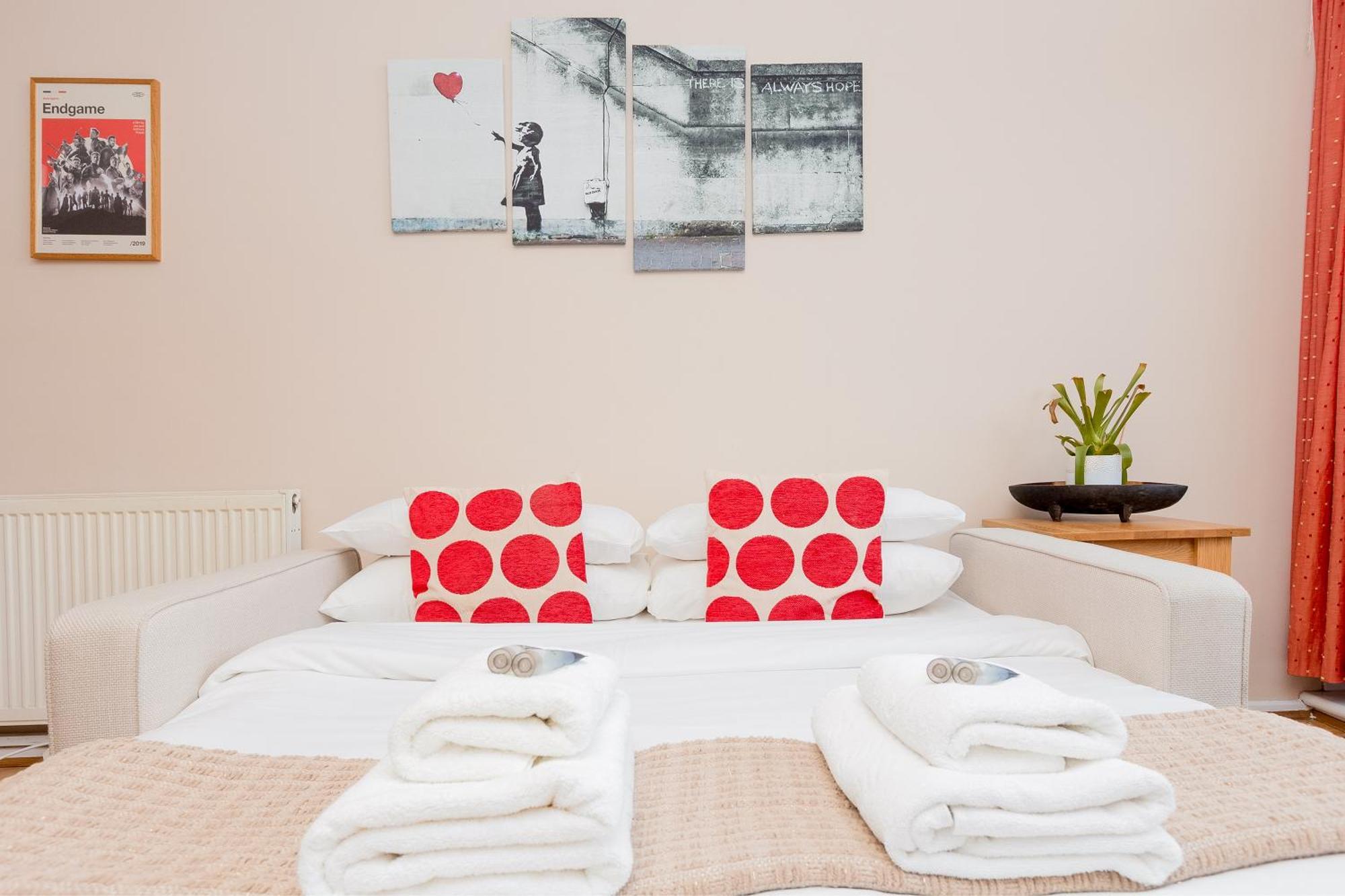 Appartement 2br Balcony, Battersea, 5min Clapham Junction St